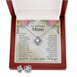 Mom Love Knot Jewelry Set-You gave me confidence | Custom Heart Design