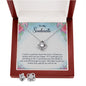 Soulmate Love Knot Jewelry Set-I wish I could turn back time - Custom Heart Design