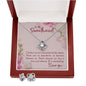 Sweetheart Love Knot Jewelry Set-We are connected - Custom Heart Design