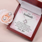 Soulmate Love Knot Jewelry Set-Life is not always sweet - Custom Heart Design