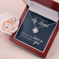 Soulmate Love Knot Jewelry Set-The owner of my heart - Custom Heart Design