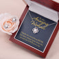 To an Amazing Women Love Knot Jewelry Set - Custom Heart Design