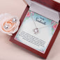 Soulmate Love Knot Jewelry Set-I wish I could turn back time - Custom Heart Design