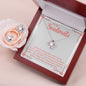 Soulmate Love Knot Jewelry Set-Loving you is a must - Custom Heart Design