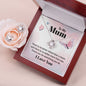 Mom Love Knot Jewelry Set-There's no better friend | Custom Heart Design
