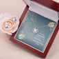 Soulmate Love Knot Jewelry Set-You are perfectly made | Custom Heart Design