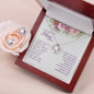Mom Love Knot Jewelry Set-Like no other | Custom Heart Design