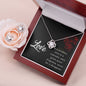 Soulmate Love Knot Jewelry Set-Love is a promise - Custom Heart Design