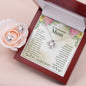 Mom Love Knot Jewelry Set-You gave me confidence | Custom Heart Design