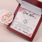 Mom Love Knot Jewelry Set, From Daughter-I'd choose you as a friend | Custom Heart Design