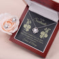 Soulmate Love Knot Jewelry Set-I couldn't love you more - Custom Heart Design