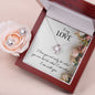Soulmate Love Knot Jewelry Set-I love you not only - Custom Heart Design