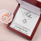 Mom Love Knot Jewelry Set, From Son-Sweetest gift from God | Custom Heart Design