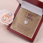 Best Friend Love Knot Jewelry Set-True friends are never far apart - Custom Heart Design