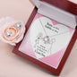 Soulmate Love Knot Jewelry Set-Roses are red - Custom Heart Design