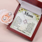 Mom Love Knot Jewelry Set-It's not easy | Custom Heart Design