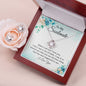 Soulmate Love Knot Jewelry Set-When I tell you I love you - Custom Heart Design