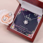 Mom Love Knot Jewelry Set-Laugh, dream, love | Custom Heart Design
