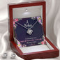 Mom Love Knot Jewelry Set-Laugh, dream, love | Custom Heart Design