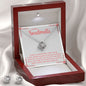 Soulmate Love Knot Jewelry Set-Loving you is a must - Custom Heart Design