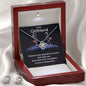 Girlfriend Jewelry Set, Love Knot Necklace Set | Custom Heart Design