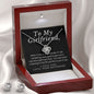 Girlfriend Jewelry Set, Love Knot Necklace Set | Custom Heart Design
