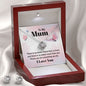Mom Love Knot Jewelry Set-There's no better friend | Custom Heart Design