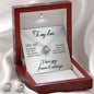 Soulmate Love Knot Jewelry Set-Forever and always - Custom Heart Design