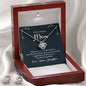 Mom Love Knot Jewerly Set - There are not enough words - Custom Heart Design