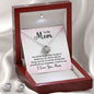 Mom Love Knot Jewelry Set-For all the times | Custom Heart Design