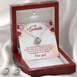 Soulmate Love Knot Jewelry Set-Woman of my dreams - Custom Heart Design