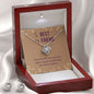 Best Friend Love Knot Jewelry Set-True friends are never far apart - Custom Heart Design