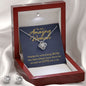 To an Amazing Women Love Knot Jewelry Set - Custom Heart Design