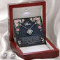 Mom Love Knot Jewelry Set-I am forever grateful | Custom Heart Design