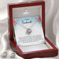 Soulmate Love Knot Jewelry Set-I wish I could turn back time - Custom Heart Design