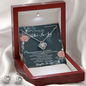 Love Knot Jewelry Set To Mother In Law | Custom Heart Design