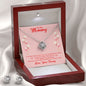 Mom to Be Love Knot Jewelry Set-I can hear you | Custom Heart Design