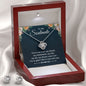 Soulmate Love Knot Jewelry Set-My dream come true - Custom Heart Design