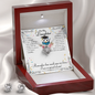 Love Knot Graduation Jewelry Set | Custom Heart Design
