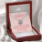 Girlfriend Jewelry Set, Love Knot Necklace Set | Custom Heart Design