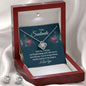 Soulmate Love Knot Jewelry Set-Each day with you - Custom Heart Design