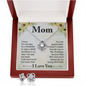 Love Knot Jewelry Set for Mom, from Son | Custom Heart Design