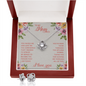 Love Knot Jewelry Set for Mom | Custom Heart Design