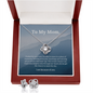 Love Knot Jewelry Set for Mom | Custom Heart Design