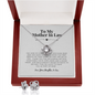 Love Knot Jewelry Set for Mother In Law | Custom Heart Design