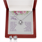 Sentimental Love Knot Jewelry Set for Mom | Custom Heart Design