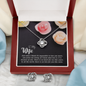 Sentimental Love Knot Jewelry Set for Wife | Custom Heart Design