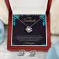 Love Knot Jewelry Set for Soulmate | Custom Heart Design