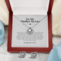Thank you for welcoming me, From Son-in-law-Love Knot Set | Custom Hea…