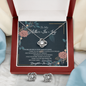 Love Knot Jewelry Set To Mother In Law | Custom Heart Design